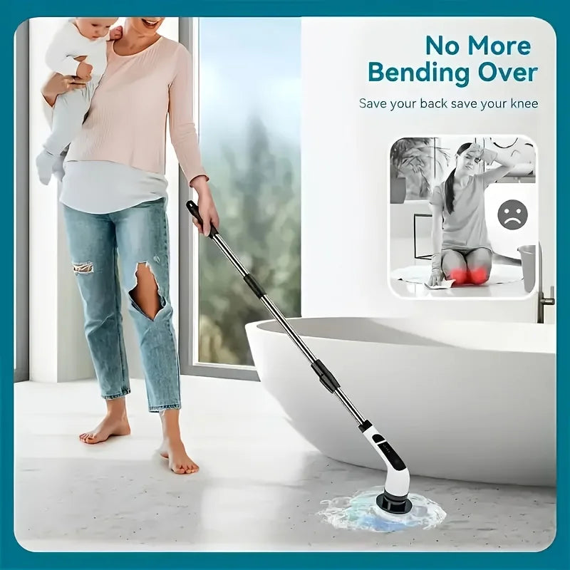 PowerScrub Pro Cordless Spin Cleaner
