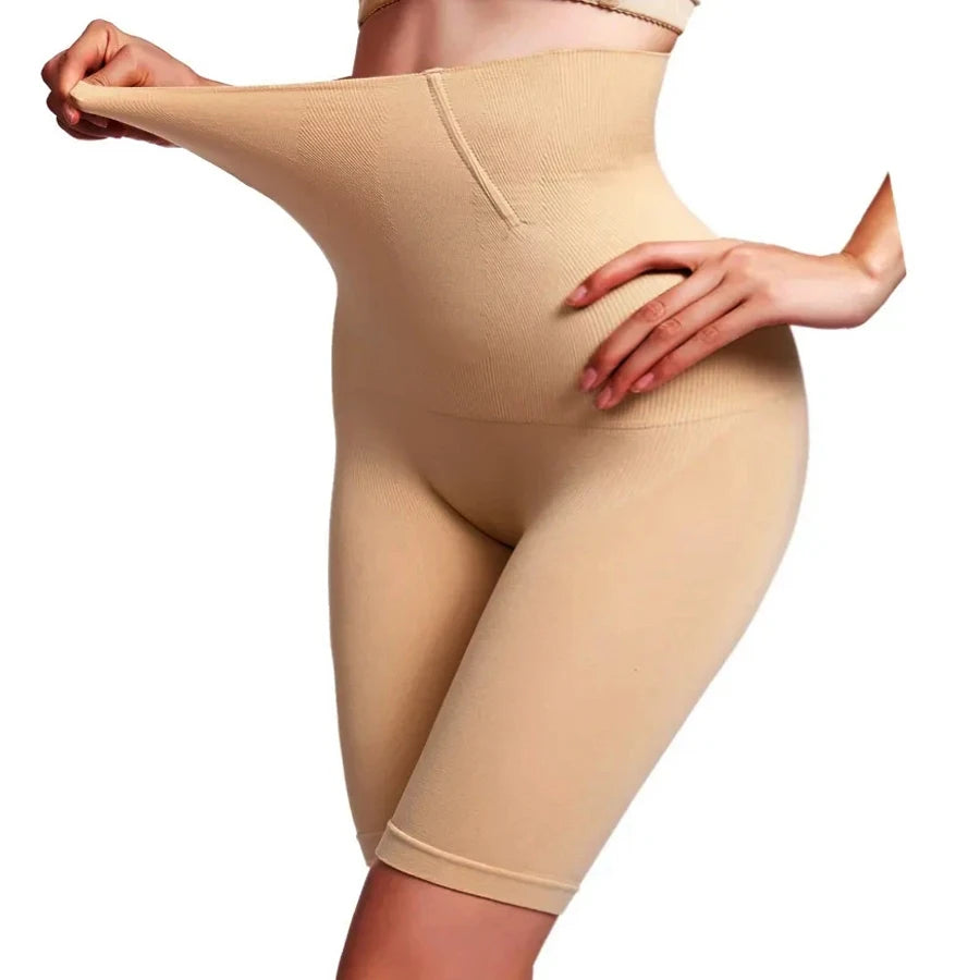 PowerFit High-Waist Shaping Compression Shorts